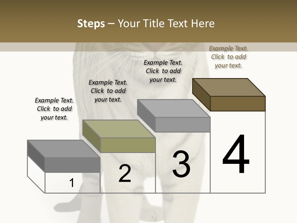 Majestic Cat Animal PowerPoint Template