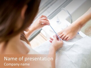 Beauty Relaxation Spa PowerPoint Template