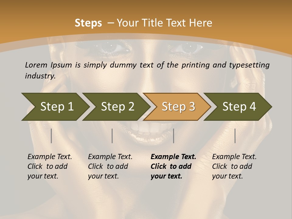Creativity Beauty Futuristic PowerPoint Template