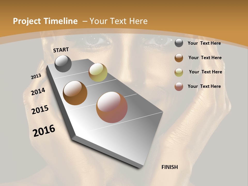 Creativity Beauty Futuristic PowerPoint Template