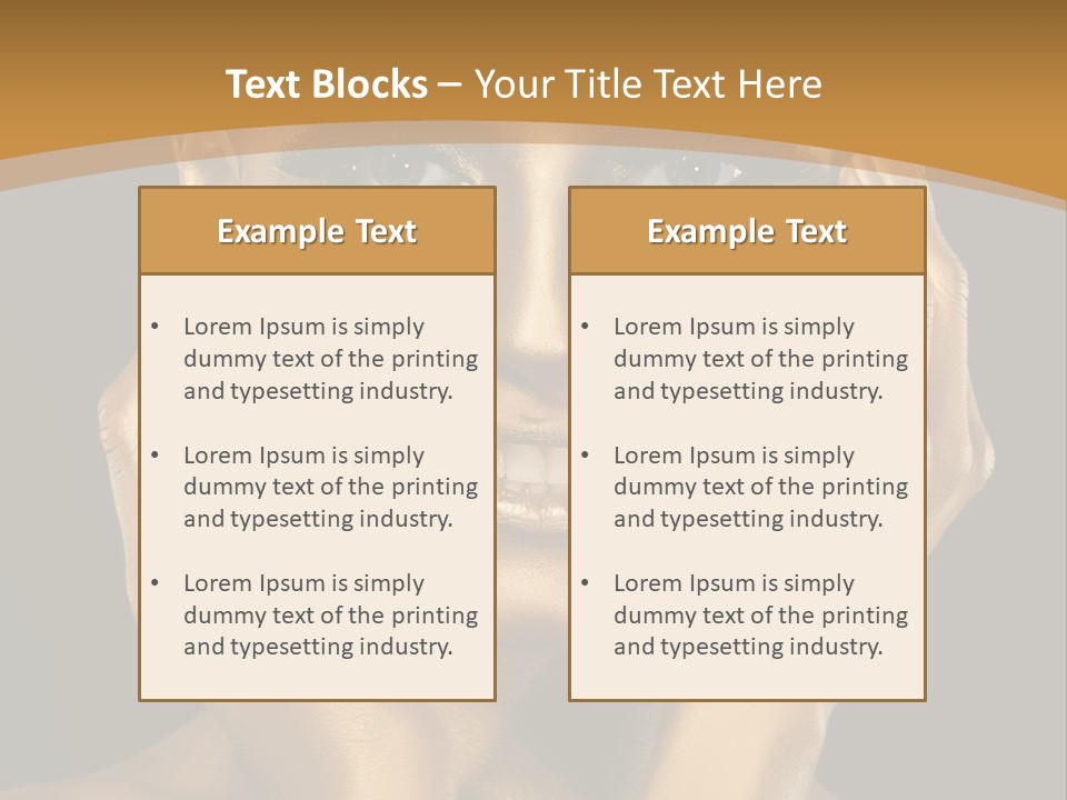 Creativity Beauty Futuristic PowerPoint Template