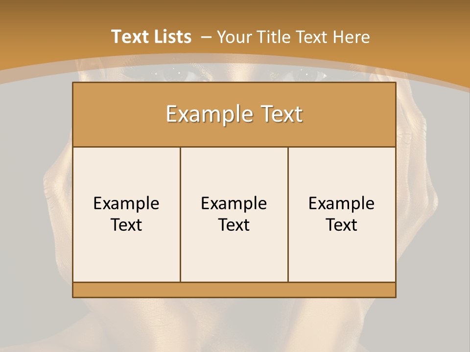 Creativity Beauty Futuristic PowerPoint Template