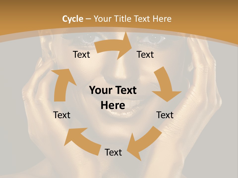 Creativity Beauty Futuristic PowerPoint Template