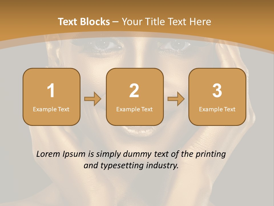 Creativity Beauty Futuristic PowerPoint Template