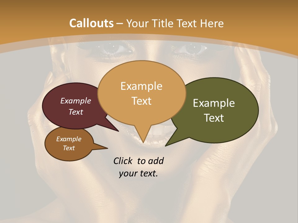 Creativity Beauty Futuristic PowerPoint Template