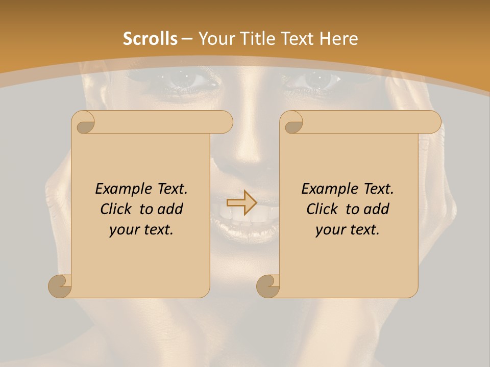 Creativity Beauty Futuristic PowerPoint Template