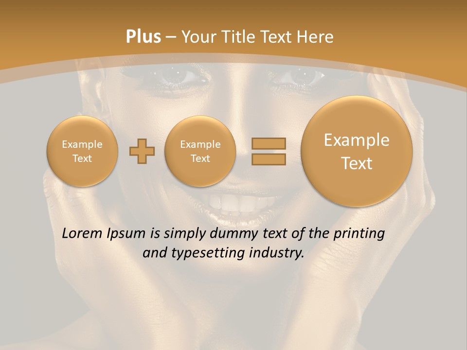 Creativity Beauty Futuristic PowerPoint Template