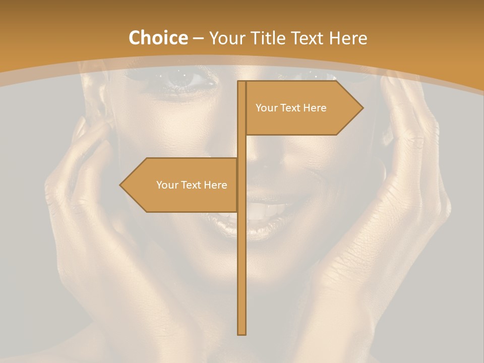 Creativity Beauty Futuristic PowerPoint Template