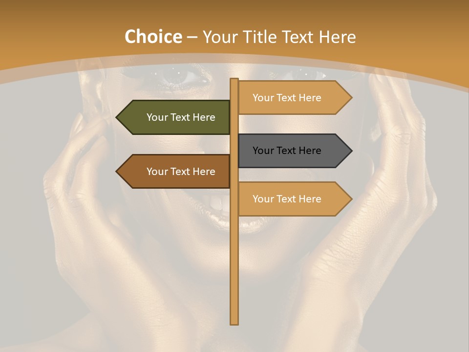 Creativity Beauty Futuristic PowerPoint Template
