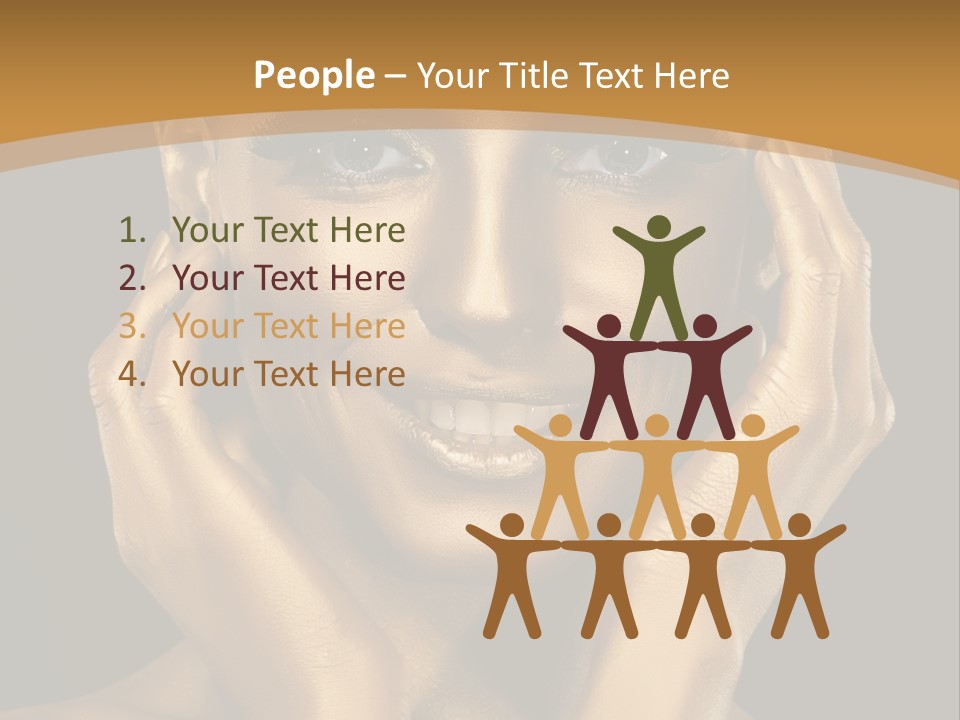 Creativity Beauty Futuristic PowerPoint Template