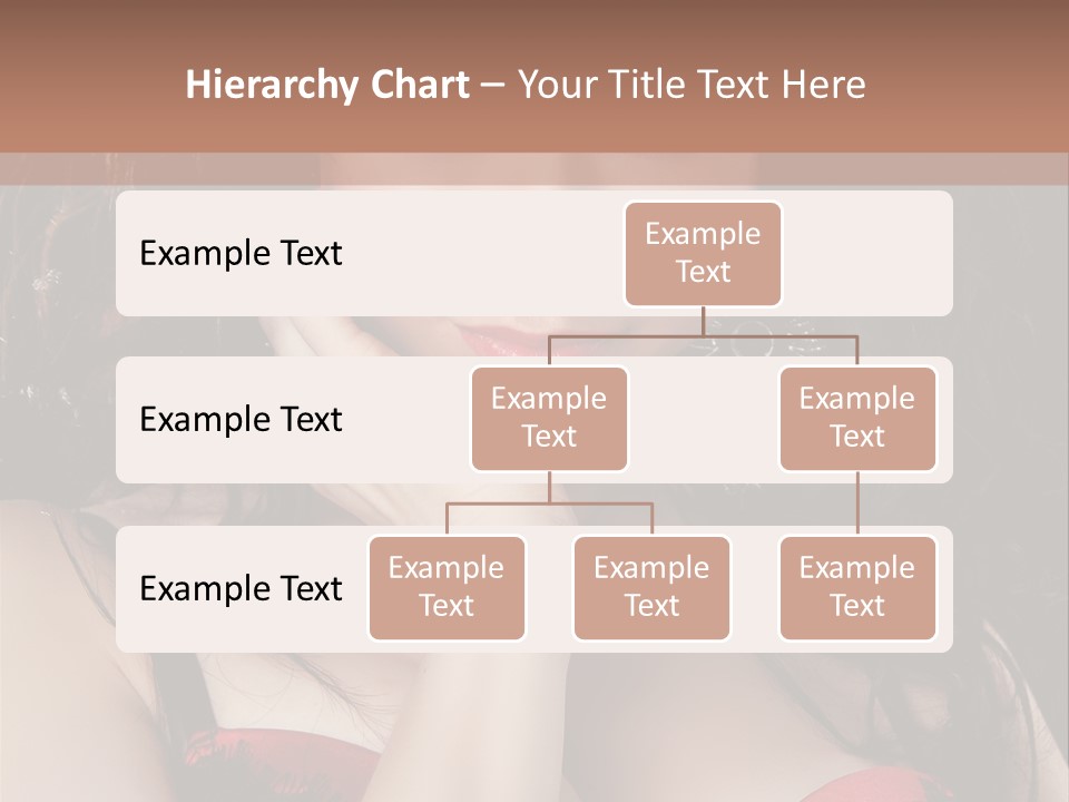Cheerful Bra Undergarments PowerPoint Template