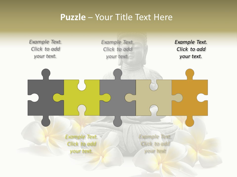 Harmonie Buddha Boudha PowerPoint Template