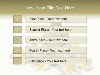Harmonie Buddha Boudha PowerPoint Template