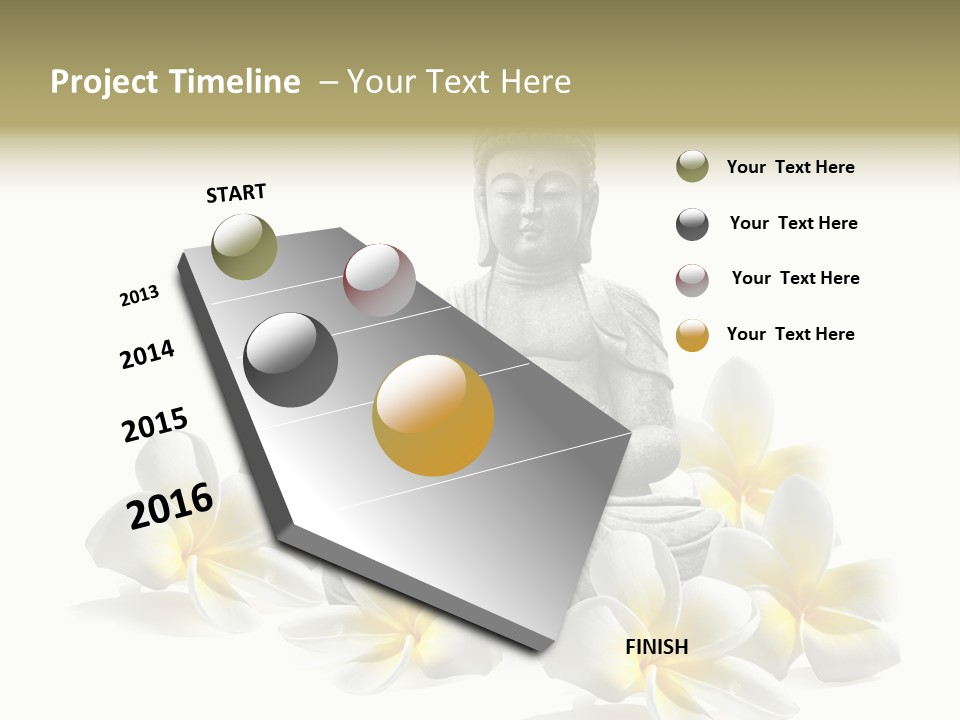 Harmonie Buddha Boudha PowerPoint Template