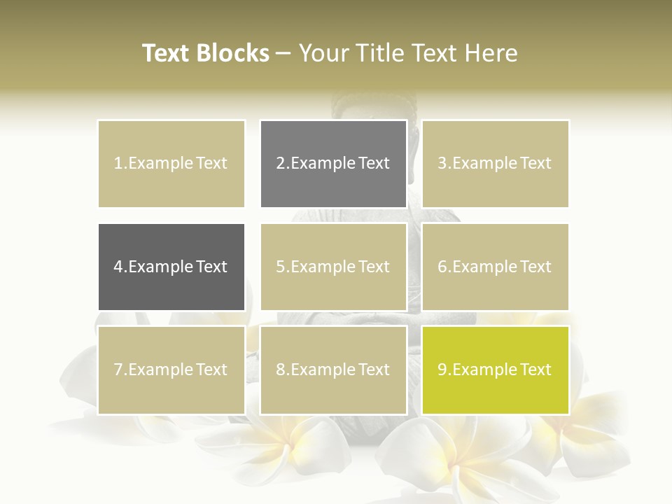 Harmonie Buddha Boudha PowerPoint Template