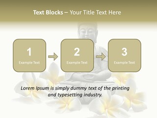 Harmonie Buddha Boudha PowerPoint Template