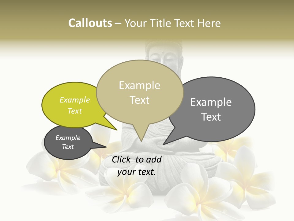 Harmonie Buddha Boudha PowerPoint Template