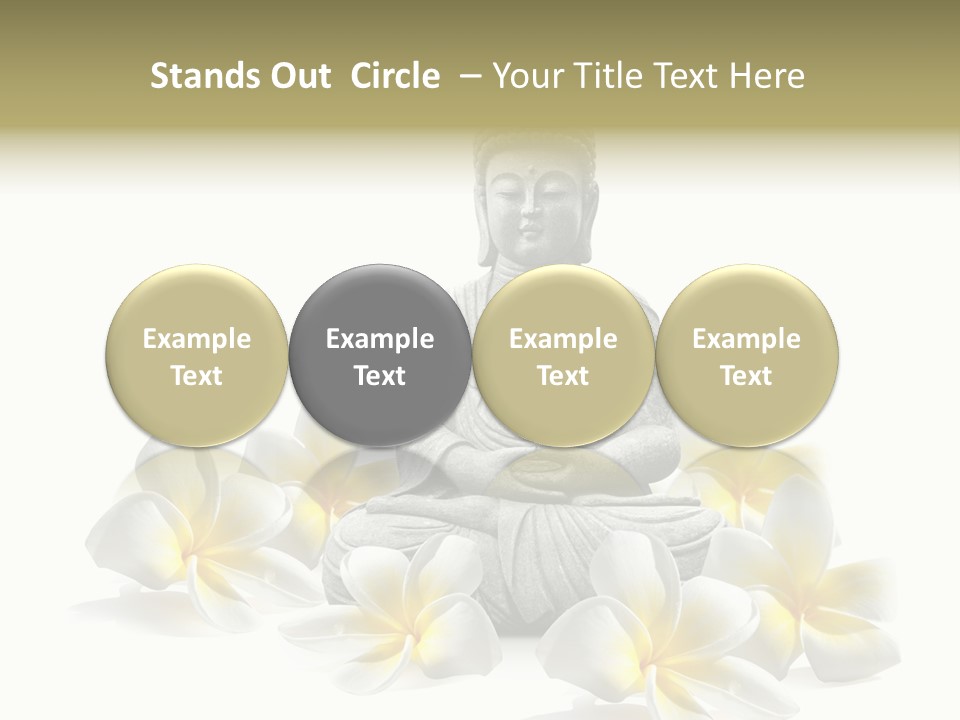 Harmonie Buddha Boudha PowerPoint Template