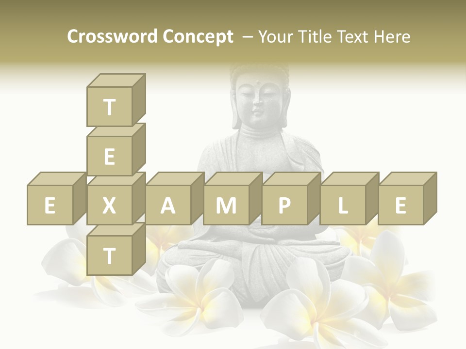 Harmonie Buddha Boudha PowerPoint Template