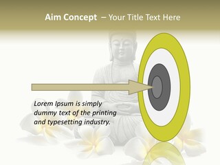 Harmonie Buddha Boudha PowerPoint Template