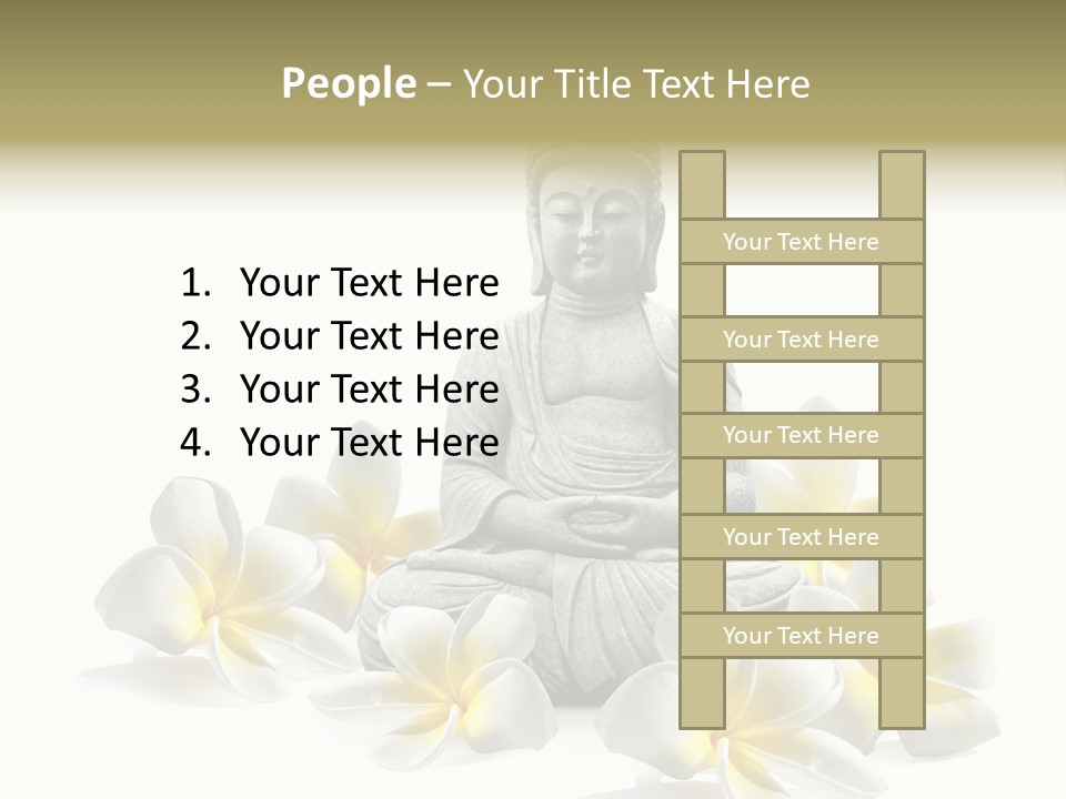 Harmonie Buddha Boudha PowerPoint Template
