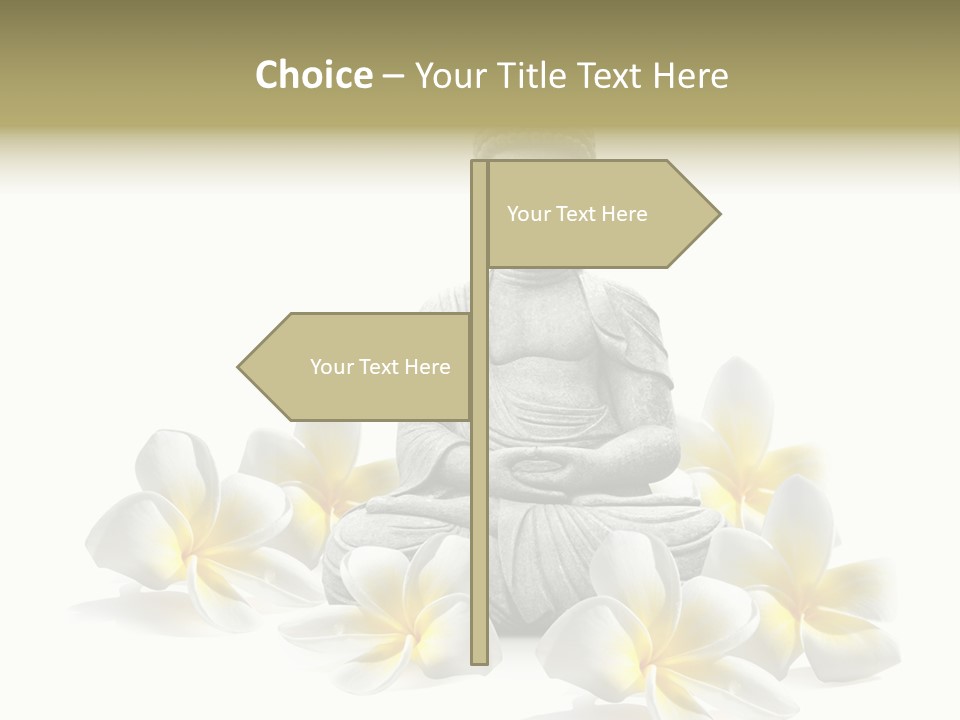 Harmonie Buddha Boudha PowerPoint Template