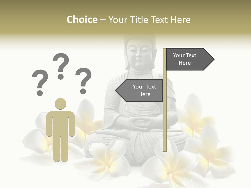 Harmonie Buddha Boudha PowerPoint Template