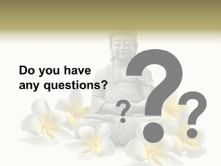 Harmonie Buddha Boudha PowerPoint Template