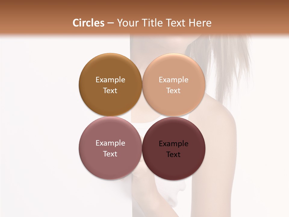 Beautiful Add Girl PowerPoint Template