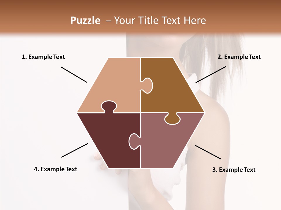 Beautiful Add Girl PowerPoint Template