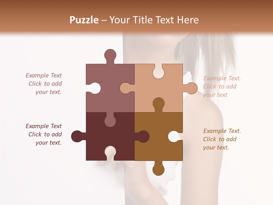 Beautiful Add Girl PowerPoint Template
