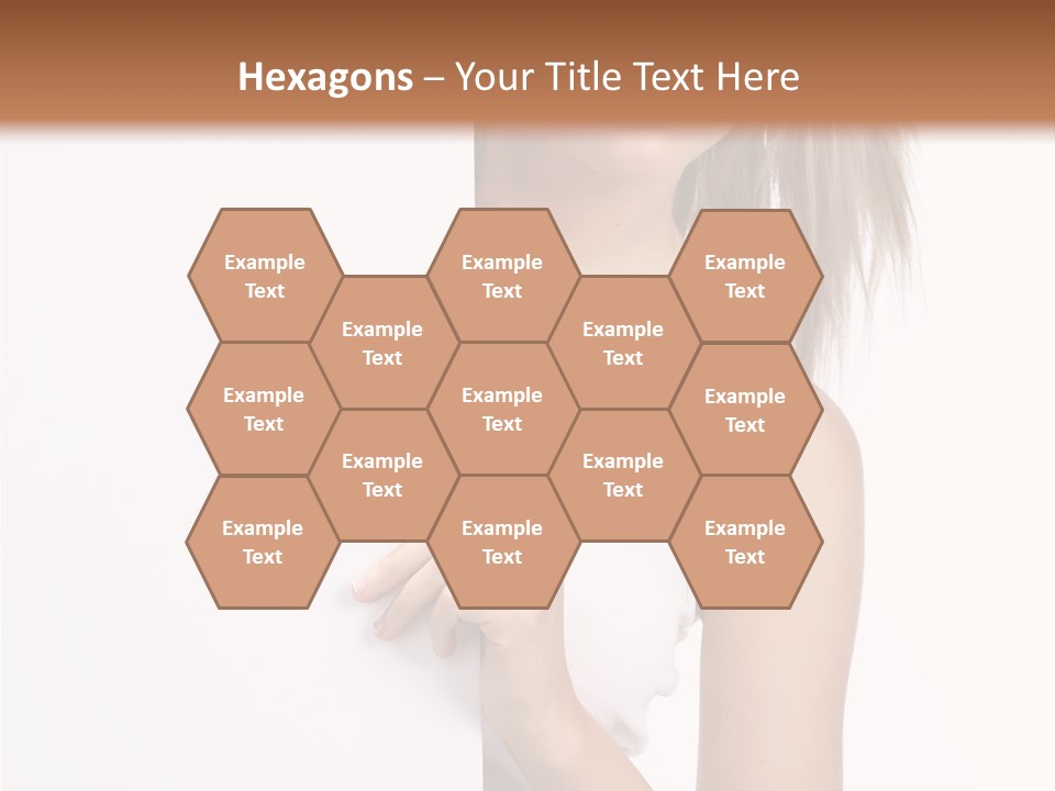 Beautiful Add Girl PowerPoint Template
