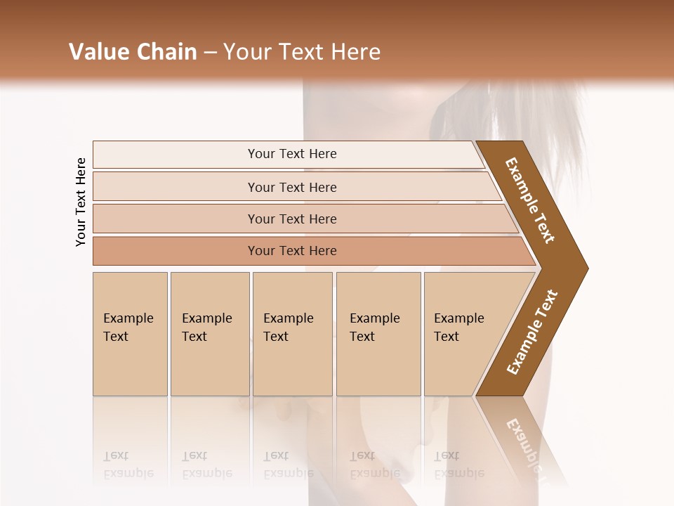 Beautiful Add Girl PowerPoint Template
