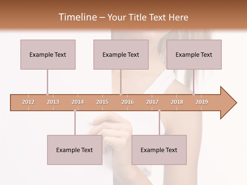 Beautiful Add Girl PowerPoint Template