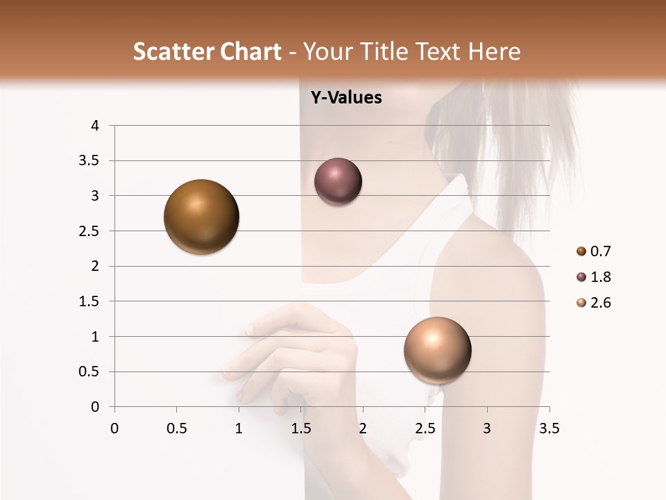 Beautiful Add Girl PowerPoint Template