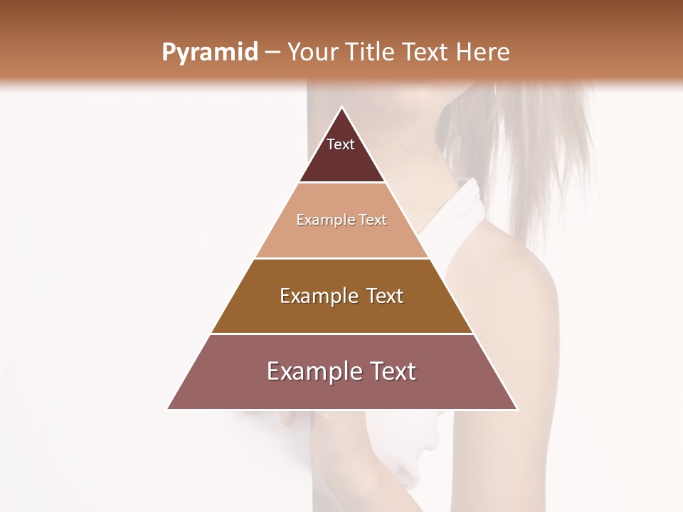 Beautiful Add Girl PowerPoint Template
