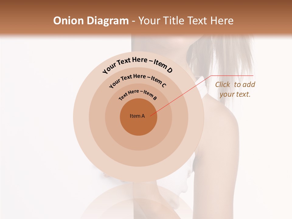 Beautiful Add Girl PowerPoint Template
