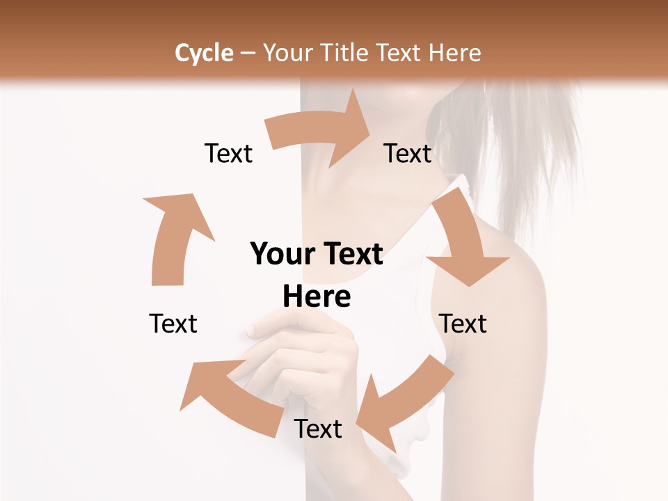 Beautiful Add Girl PowerPoint Template