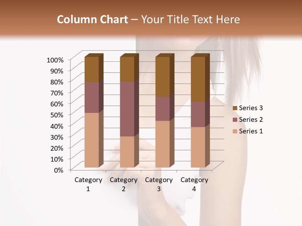 Beautiful Add Girl PowerPoint Template