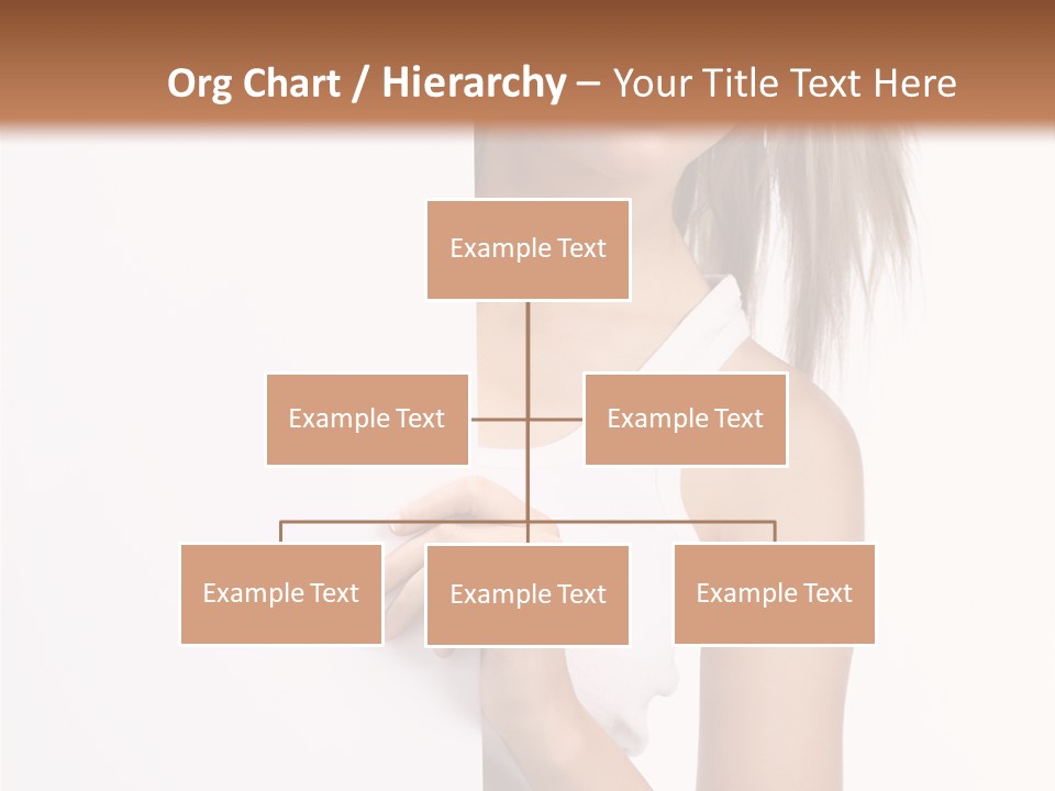 Beautiful Add Girl PowerPoint Template