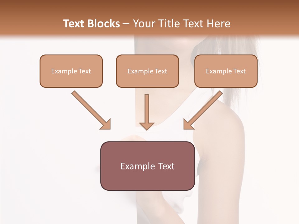 Beautiful Add Girl PowerPoint Template