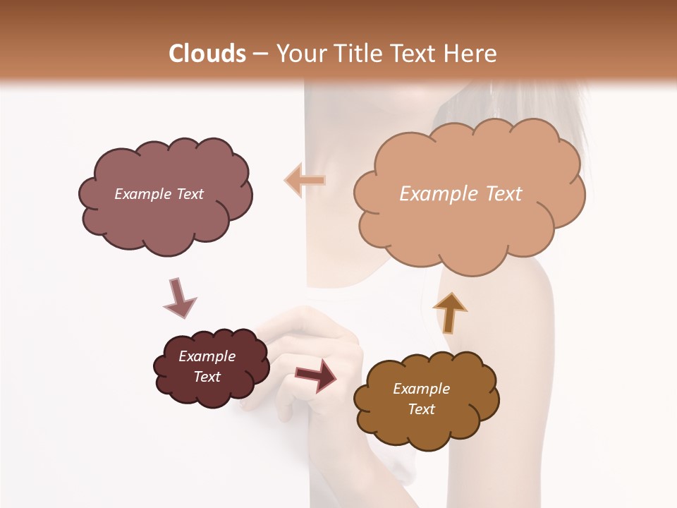 Beautiful Add Girl PowerPoint Template