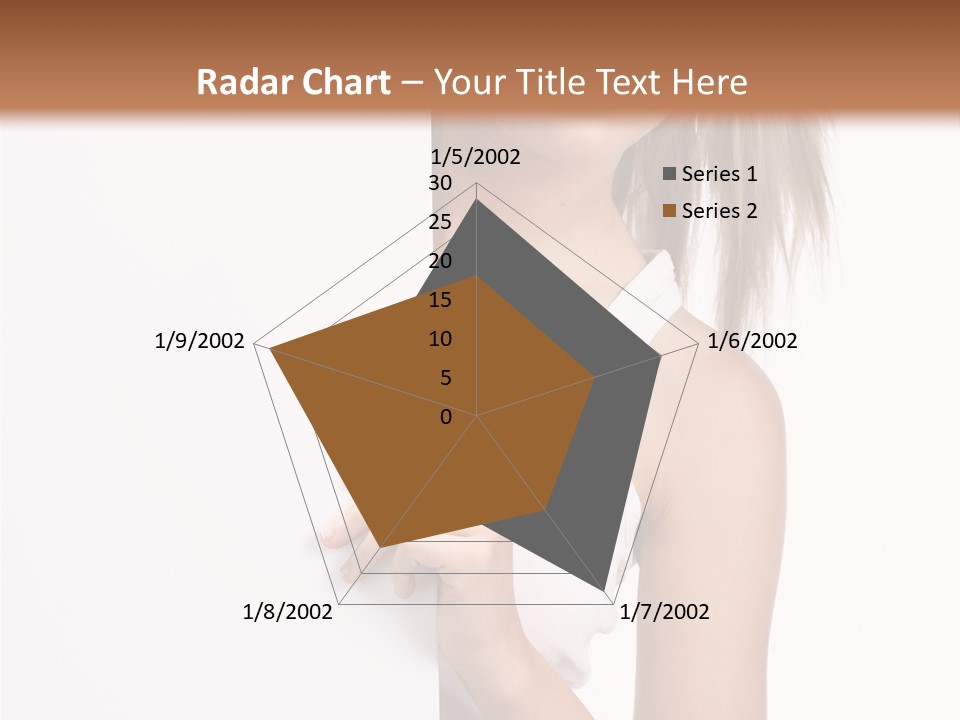 Beautiful Add Girl PowerPoint Template