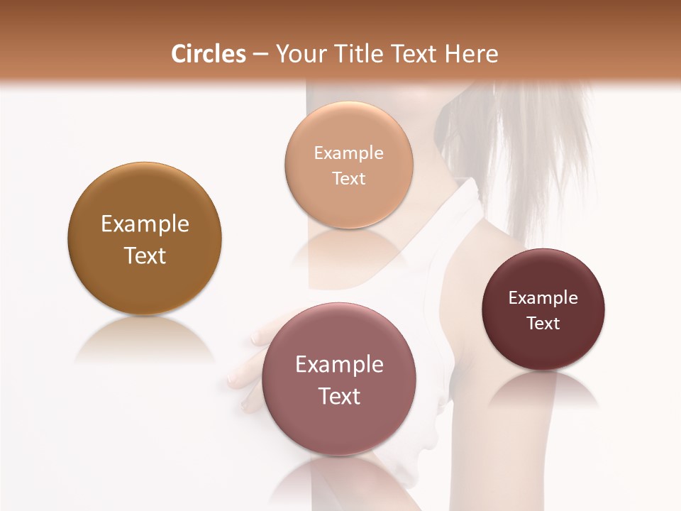 Beautiful Add Girl PowerPoint Template