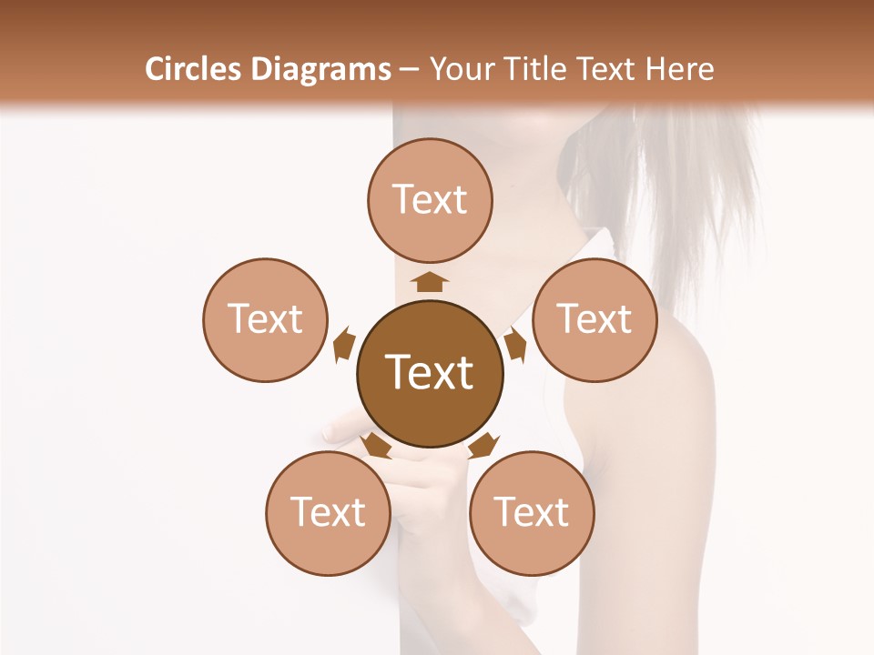 Beautiful Add Girl PowerPoint Template