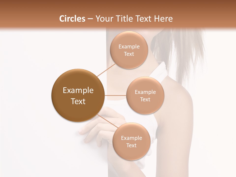 Beautiful Add Girl PowerPoint Template