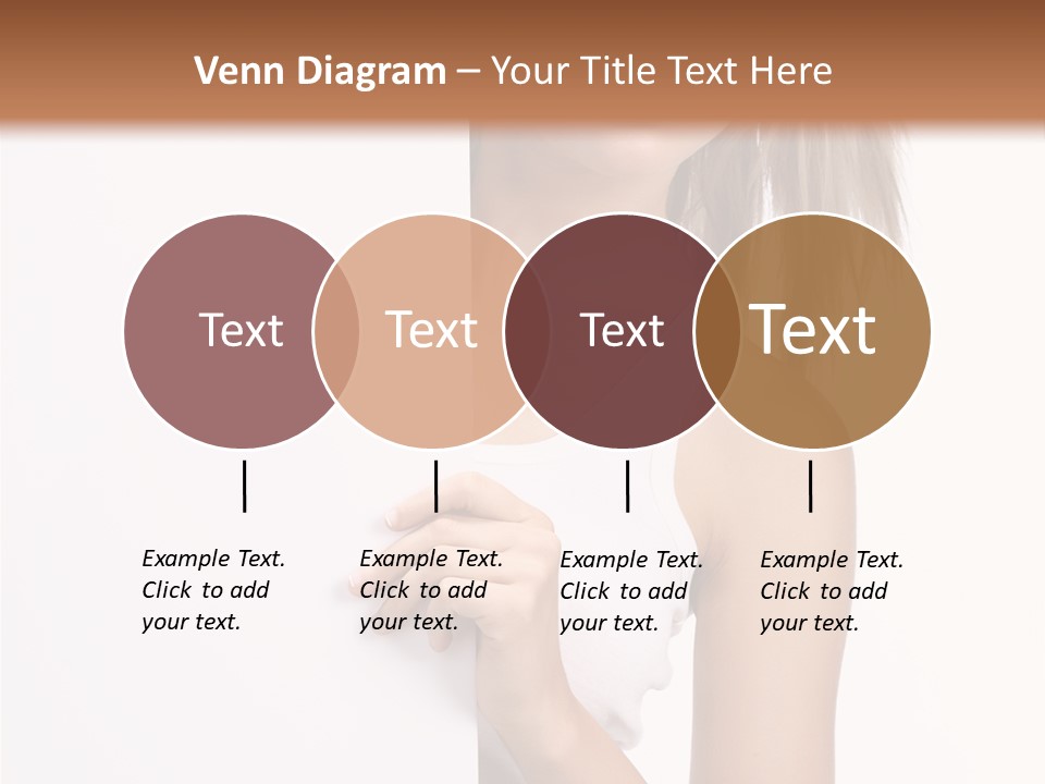 Beautiful Add Girl PowerPoint Template