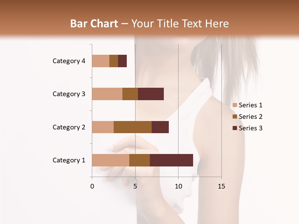 Beautiful Add Girl PowerPoint Template