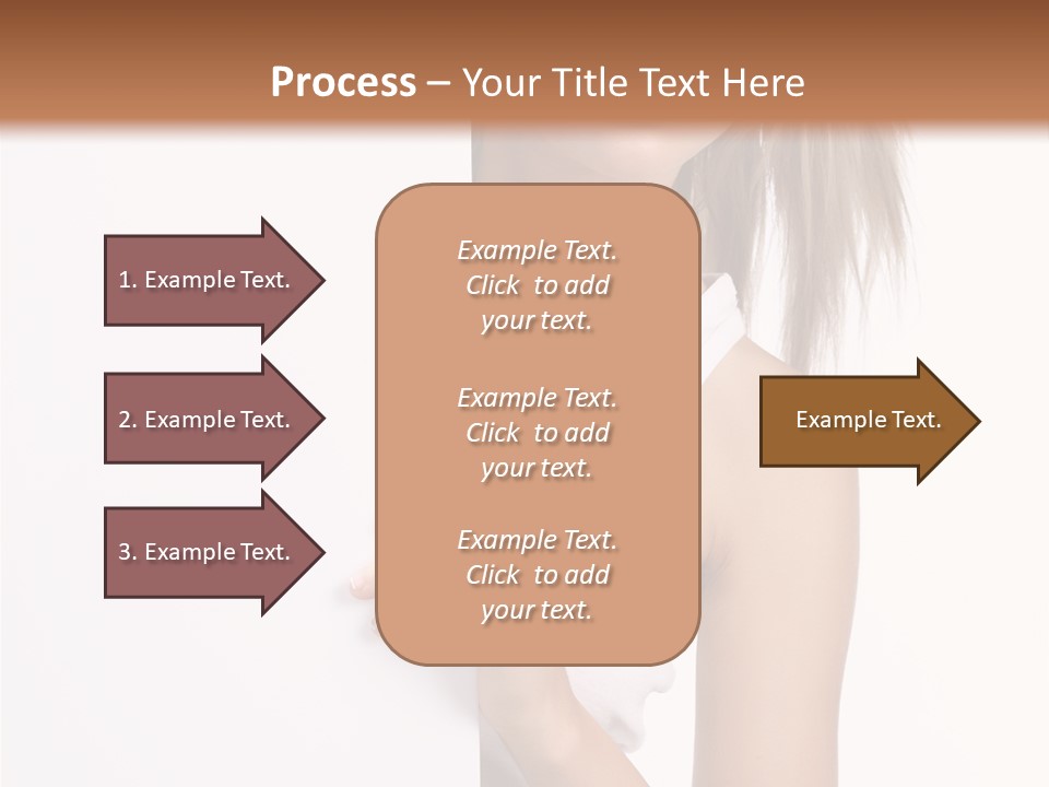 Beautiful Add Girl PowerPoint Template