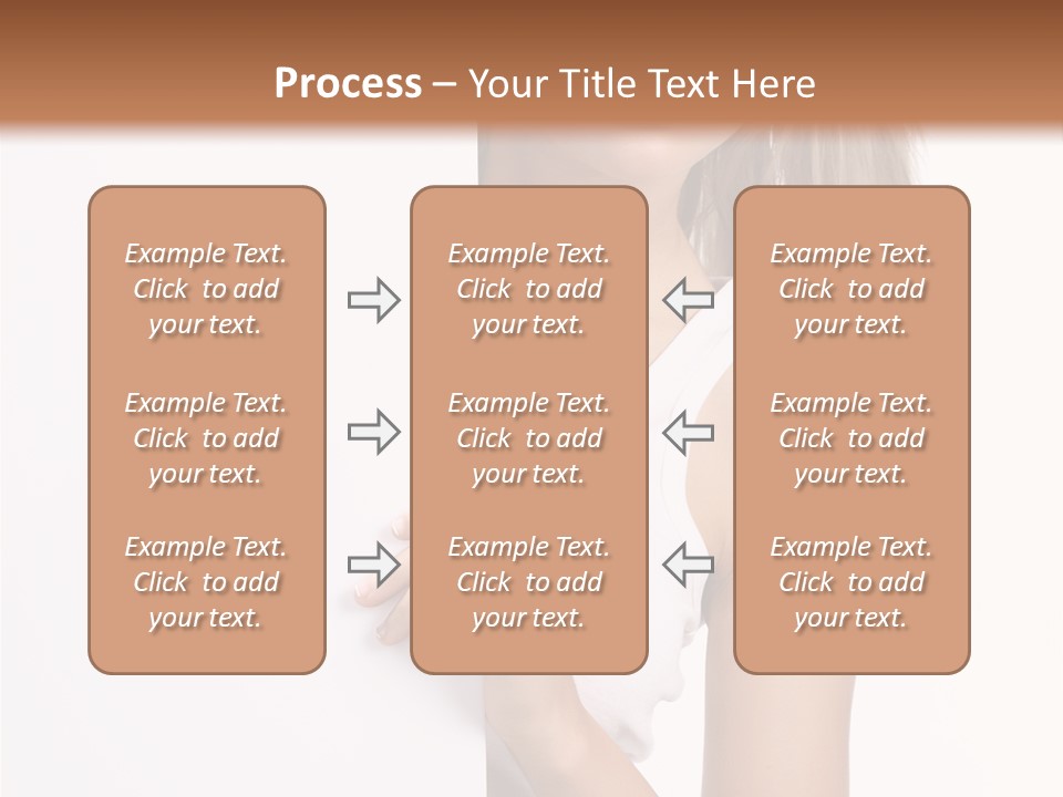 Beautiful Add Girl PowerPoint Template